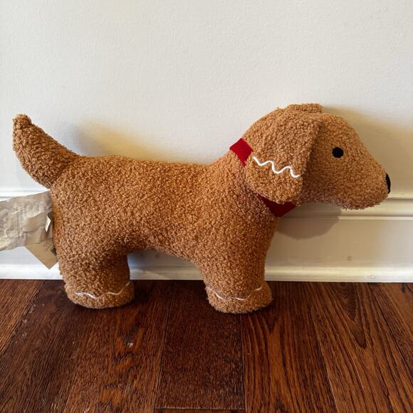 NEW Target Bullseye Gingerbread Dog Pillow Christmas Cottage Core Holiday 2025 - Picture 3 of 16